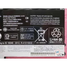 Lenovo Yoga 460 (Type 20EL, 20EM) Orjinal Laptop Bataryası