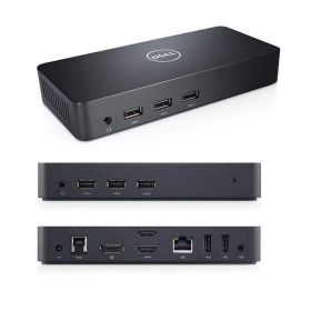 Dell D3100 4K USB 3.0 Docking Station 6FT7T 452-BBOT D2CPX 5M48M 452-BBPG