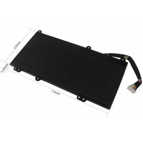 HP ENVY 17-U108CA (W7D93UA) Orjinal Laptop Bataryası