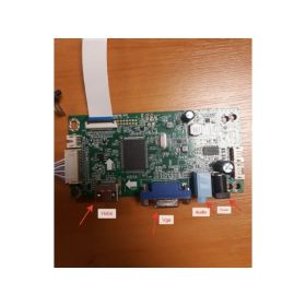 Raspberry Pi icin 10.1" den 17.3" 30 Pin LED Panel + HDMI VGA Kontrol Kartı