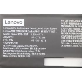 Lenovo 5B10W13972 5B10W13973 Orjinal Laptop Bataryası Pili