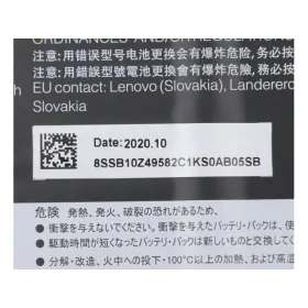 Lenovo L19C4PC3 L19M4PC3 Orjinal Laptop Bataryası