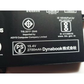 Dynabook Portégé A30-E-191 Orjinal Laptop Bataryası