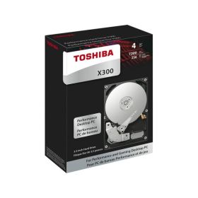 Toshiba X300 Performance 4TB 7.2K SATA 6Gb NAS HDD HDWE140EZSTA