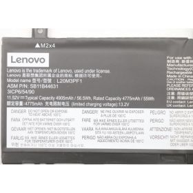 Lenovo L20C3PF1 L20D3PF0 L20M3PF1 Orjinal Laptop Bataryası