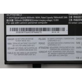 Lenovo 02DL028 02DL029 5B10W13901 5B10W13902 Orjinal Laptop Bataryası