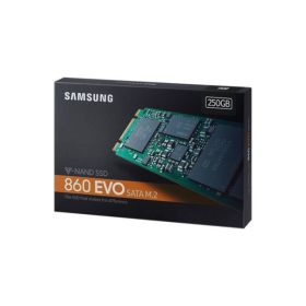 Samsung 860 EVO SSD MZ-N6E250BW 250GB 22x80mm M.2 SATA Disk