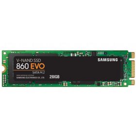 Samsung 860 EVO SSD MZ-N6E250BW 250GB 22x80mm M.2 SATA Disk