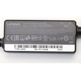 Lenovo Model: 40AK, Fru PN:03X7465, ASM PN: SA10Q11716 65W Type-C Adaptör