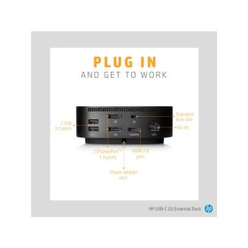 HP USB-C G5 Essential Dock 72C71AA#ABB Dockingstation