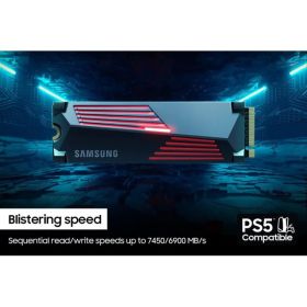 Samsung 990 PRO Heatsink NVMe M.2 SSD 1TB MZ-V9P1T0GW