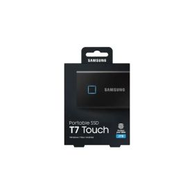 Samsung Portable SSD T7 Touch Metalic Siyah 2TB MU-PC2T0K/WW