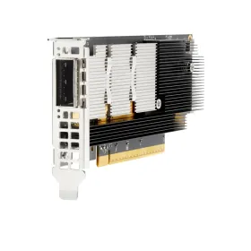 HPE InfiniBand NDR200/Ethernet 200Gb 1-port OSFP PCIe5 Sunucu Adaptörü (MCX75310AAS-HEAT) P45642-B22
