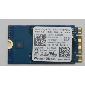 Lenovo E14 (Type 20RA, 20RB) 20RBS0VF00 256GB M.2 2242 PCIe3x2 Laptop SSD