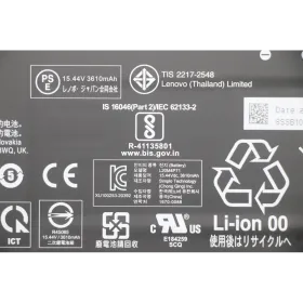 Lenovo X1 Carbon 10th Gen (Type 21CB, 21CC) 21CCS2WD00 Orjinal Laptop Bataryası 5B10W13973
