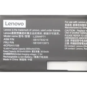 Lenovo X1 Carbon 10th Gen (Type 21CB, 21CC) 21CCS2WD00 Orjinal Laptop Bataryası 5B10W13973