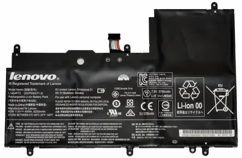 Lenovo Yoga 3-1470 Type (80JH) Orjinal Pili Bataryası