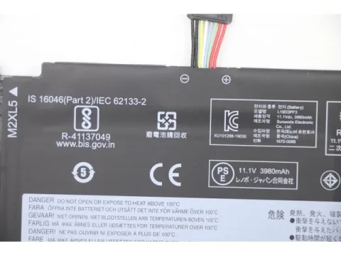 Lenovo 5B10W86955 5B10W86959 Orjinal Laptop Bataryası