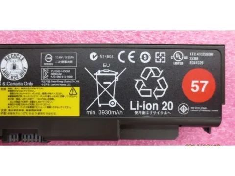 Lenovo ThinkPad W541 Orjinal Notebook Pili Batarya