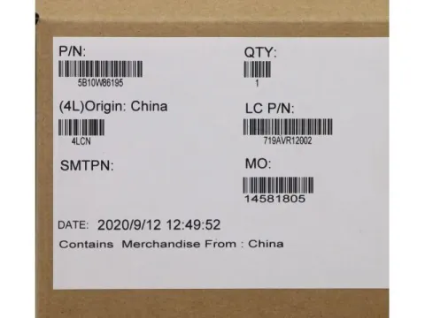 Lenovo 5B10W86195 4ICP4/62/100 Orjinal Batarya