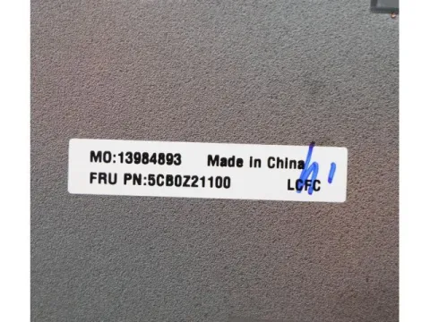 Lenovo Legion 5-17IMH05H (Type 81Y8) 81Y8009PTX Lower Case Alt Kasa 5CB0Z21100
