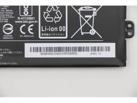 Lenovo 5B10W67310 5B10M91442 30Wh Orjinal Laptop Bataryası Pil
