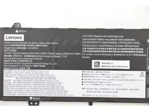 Lenovo ThinkBook 14s Yoga ITL (20WES00400) Orjinal Laptop Bataryası