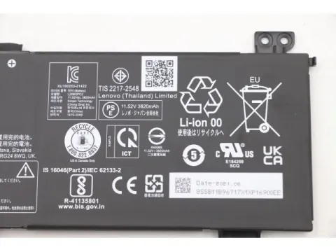 Lenovo IdeaPad Gaming 3-15IHU6 (Type 82K1) Orjinal Laptop Bataryası