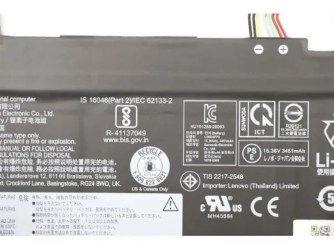 Lenovo ThinkPad X13 Gen 2 (Type 20XH, 20XJ) Orjinal Laptop Bataryası