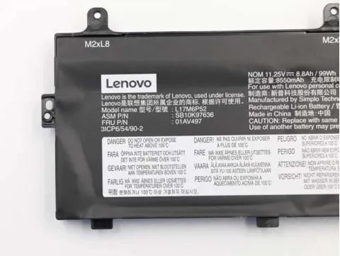 Lenovo SB10K97636, SB10K97637 Orjinal Laptop Bataryası