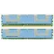 8GB (2X4GB) MEMORY PC2-5300 667MHZ 1.8V ECC FULLYBUFFERED DDR2 QUAD RANK 240PIN