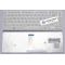 Toshiba Satellite C40T-A Beyaz Türkçe Notebook Klavyesi