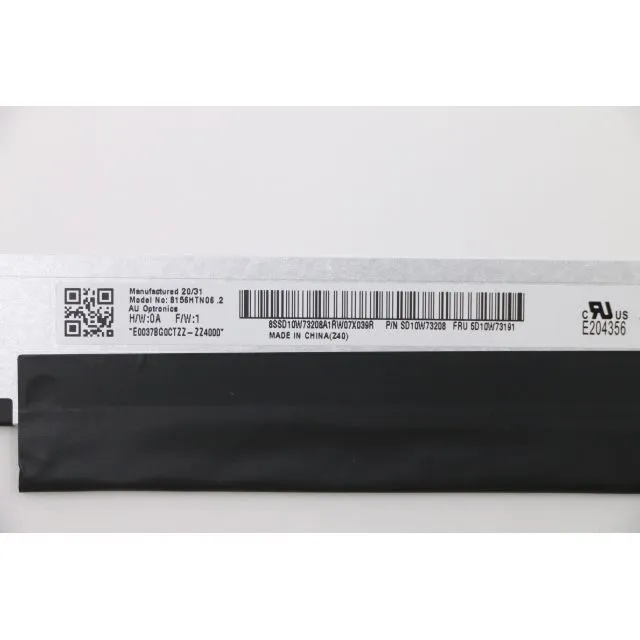 Schermo LCD 15,6 Pollici FHD Per Laptop - Compatibile NT156FHM-N43, Non IPS, 30 Pin