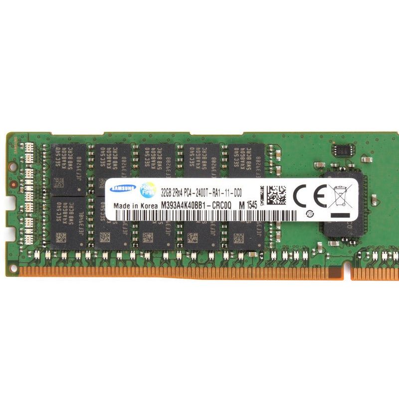 Samsung M393A4K40CB1-CRC uyumlu 32GB DDR4 PC4-2400T 2400MHz Sunucu Ram