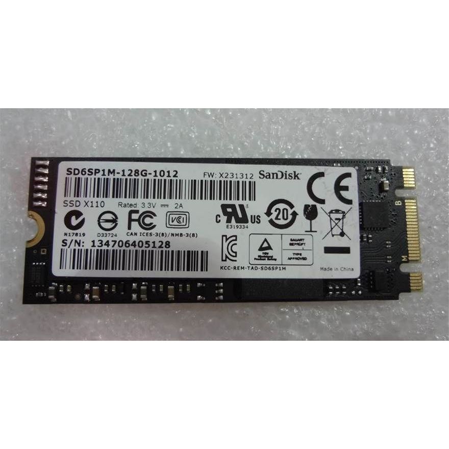 Dell SSD 128GB M.2 2260 Solid State Drive X110 SD6SP1M 128G 1012